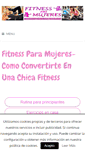 Mobile Screenshot of fitnessparamujeres.com